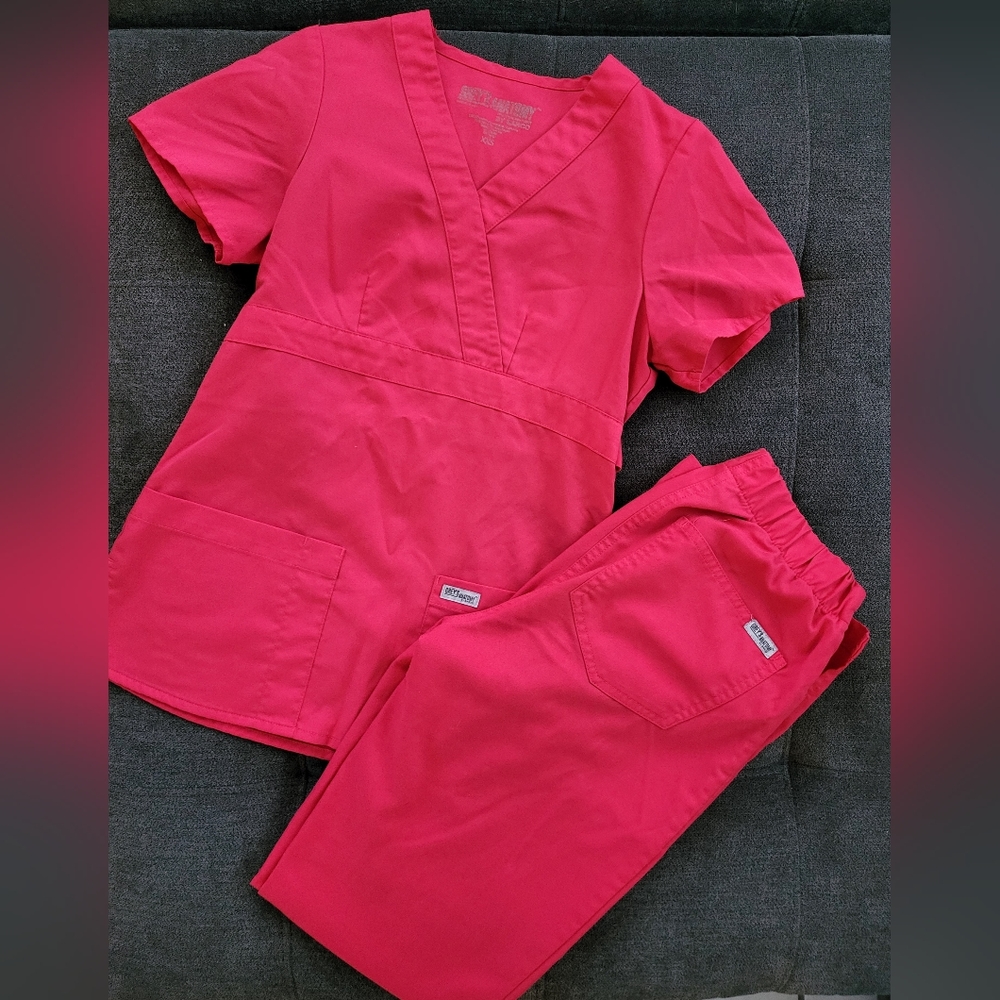 Grey's Anatomy Scrub Set XXS